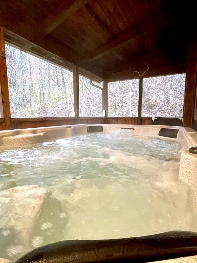 Peaceful Tellico View Home With Private Hot Tub Tellico Plains Exterior photo